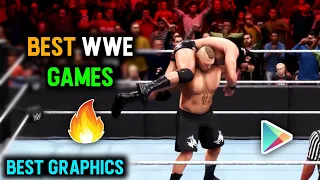 Top 5 Best WWE Games For Android || Best Graphics || Techno Kings