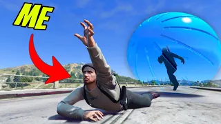 Giant Ball Hunts Me In GTA 5 RP!