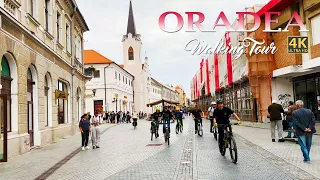 Oradea, Romania - 4K Walking Tour in Transylvania's most beautiful city with Captions