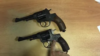Сравнение револьверов: Наган для выставок против Нагана для мероприятий
