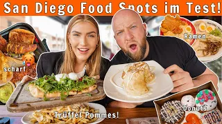 Wir testen die LECKERSTEN Food Spots in San Diego (Amerikas schnellst wachsende Fast Food Kette)😱