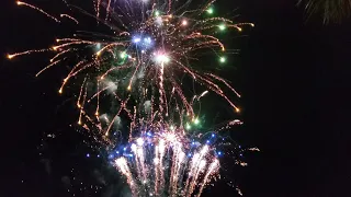 Pyromusical Firework Display On A Barge - Coldplay - A Sky Full of Stars