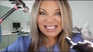 ASMR Worst Reviewed Dentist (EVERYTHING GOES WRONG) | *Fast & Aggressive*