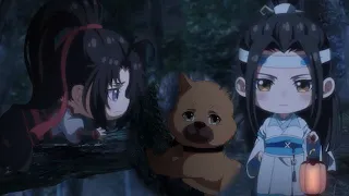 Weiying is afraid of dogs. Lanzhan secretly dotes on wife and drive away the dog【modaozushi】