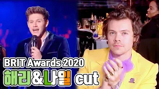 Harry Styles & Niall Horan at the BRIT Awards 2020 (HD)