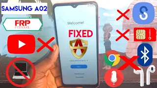 Samsung A02 (SM-A022f/Ds) Frp Bypass 2022 || Samsung A02 Google Account Bypass Without Pc] Android11