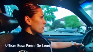 Cops Tv show Santa Ana California. Drug bust in alley. (2005).