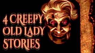 4 More Creepy Old Lady Stories | audiobook for Halloween