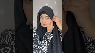 How to wear Hijab with Earrings #hijabstyle #hijabtutorial #shorts #earrings #youtubeshorts