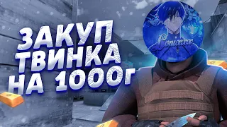 ЗАКУП ТВИНКА на 1000 ГОЛДЫ😱 | STANDOFF 2