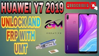 Huawei y7 2019 dub-lx1 frp bypass umt pro