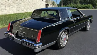 1980 Cadillac Eldorado Olds 350 FI RARE California Car Triple Black For Sale by Specialty Motor Cars