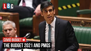 Live: The Covid Budget 2021 & Prime Minister's Questions | LBC