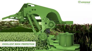 Krone Big M 450; Mowing Made Easy