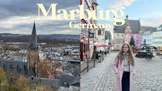 Afternoon in Marburg • Germany | visiting the beautiful Old Town, Landgrafen Palace ❄️November vlog