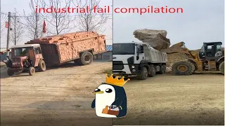 funny/Crazy dangerous Industrial Fail Compilation heavy equipment Fails 2022