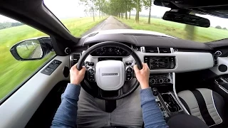 POV Drive: 2015 Range Rover Sport SVR w/ LOUD Exhaust