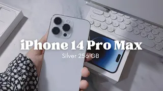 Unboxing iPhone 14 Pro Max in 2024 | Silver 256GB + Benks collab