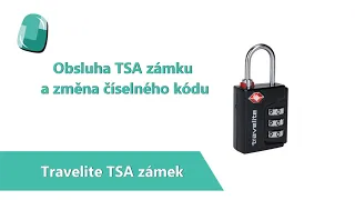 Nastavení TSA zámku Travelite | How to Set a TSA lock | Bagalio