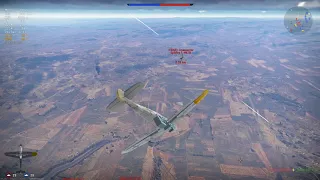 War Thunder: Bf 109 F-4/trop vs Spitfire