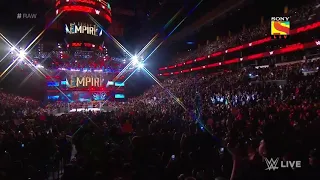 WWE Roman Reigns entrance March 2019