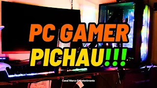 UMBOXING PC GAMER PICHAU E MONITOR CONCÓDIA | SETUP 2024 DO CANAL!