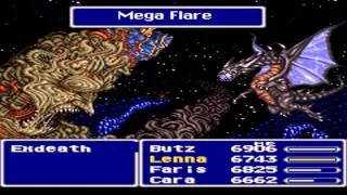 Final Fantasy V Final Boss Battle Exdeath - SNES