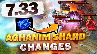 Dota 2 NEW 7.33 PATCH - ALL NEW AGHANIM'S SHARDS! (REWORKED + CHANGES)