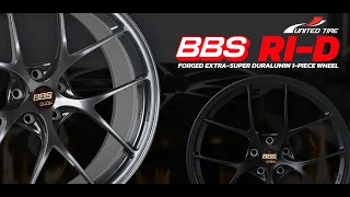 "BBS RI-D"  Ultra Lightweight Duralumin Forged Wheels