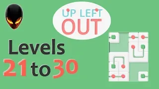 UP LEFT OUT Level 21 22 23 24 25 26 27 28 29 30 (Minimal Puzzle Game) [iOS / Android / PC]