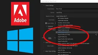 Premiere Pro can now export ProRes on Windows! (Proxies and Previews, too!)