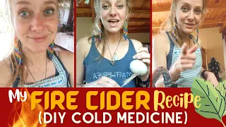 Erica's fire cider recipe (DIY cold medicine) 🔥🌱🫖