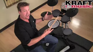 Kraft Music - Roland V-Drums Lite HD-3 Demo with Steve Fisher