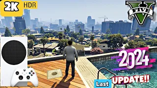 GTA V Gameplay And Graphics| Xbox Series S | 2024 😍