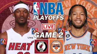 Miami Heat vs New York Knicks Game 2 | NBA Playoffs Live Scoreboard 2023 | Jimby Sports