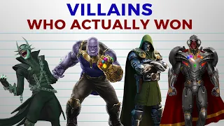 Villains Who Actually WON