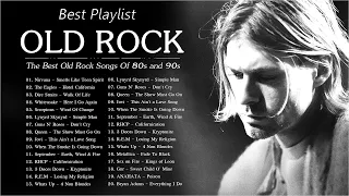 Best Of Old Rock 80s 90s | Nirvana, Bon Jovi, Gnr, Aerosmith, Queen, Whitesnake, The Hollies...