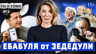 Каждому пенсионеру по смартфону! ЕБАБУЛЯ от ЗЕДЕДУЛИ / Ты в теме №3