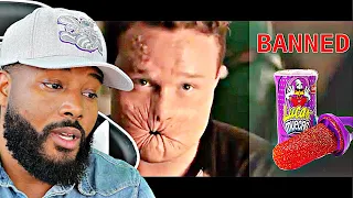 10 BANNED Candies that Can Kill | REACTION