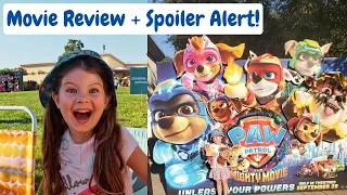 "Paw Patrol the Mighty Movie" Movie Review and Spoiler Alert! - We Went to an Early Screening!