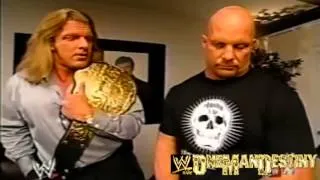 WWE Evolution Triple H And Stone Cold Segment