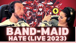 WOW, UNREAL ON THE BASS! First Time Hearing BAND-MAID - HATE? at Lollapalooza 2023 Reaction!