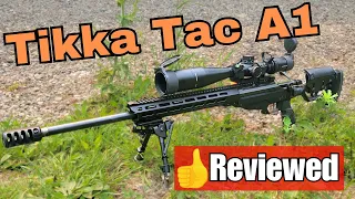 Tikka T3x Tac A1 Review: The Perfect 6.5 Creedmoor Rifle #precisionrifle #sniper #tikka