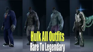 Marvel's Avengers - Hulk All Outfits Rare To Legendary Gameplay