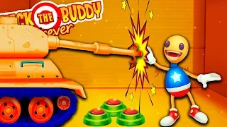 ANTI-STRESS AGAINST THE TANK! Destroy in any way - Kick the Buddy Forever