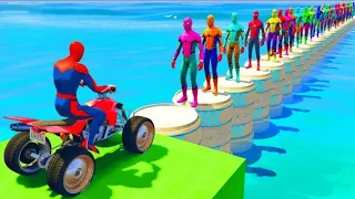 ATV  Quads 💪 bikes stunt Game All super hero