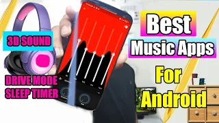 TOP 6 Best MUSIC PLAYER Apps For Android | 3D SOUND | Free Android MUSIC Players App 2020