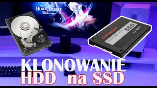 Jak sklonować dysk HDD na SSD - KROK po KROKU - Darmowym programem!