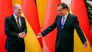 Kanzler Scholz mahnt in China faire Handelsbedingungen an | AFP