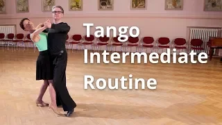 Tango Intermediate Dance Routine and Figures